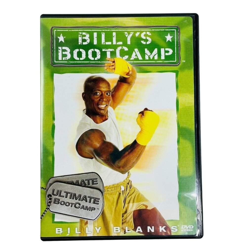 Billy Blanks Fitness DVD Boot Camp Ultimate Bootcamp Exercise Videos u